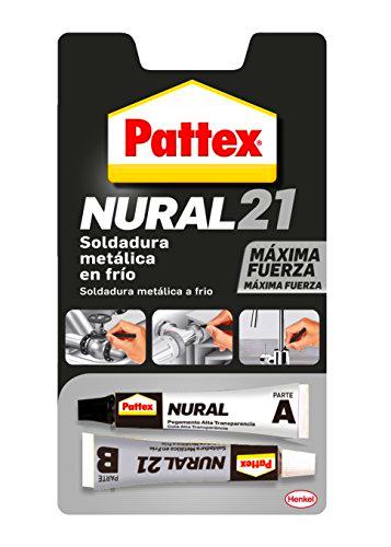 Pattex Nural 21, soldadura reparadora metálica en frío